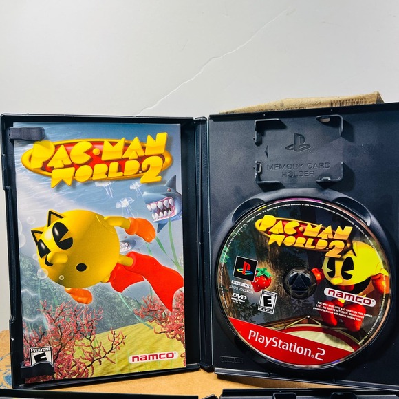 Pac-Man World 2 & 3 PS2 (Sony PlayStation 2, 2002) retro/vintage video gamec - Picture 8 of 16